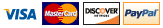 credit cards and paypal