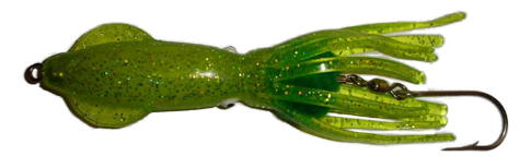 Squid Rigged with Hook
