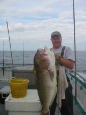 Mark Kaminski with Record Tile Fish
