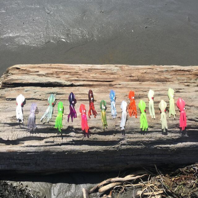 Soft Plastic Fishing Lures by B2Squid